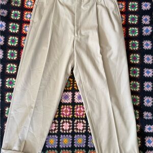 VINTAGE ‼️Austin Reed Super 100's khaki trousers.